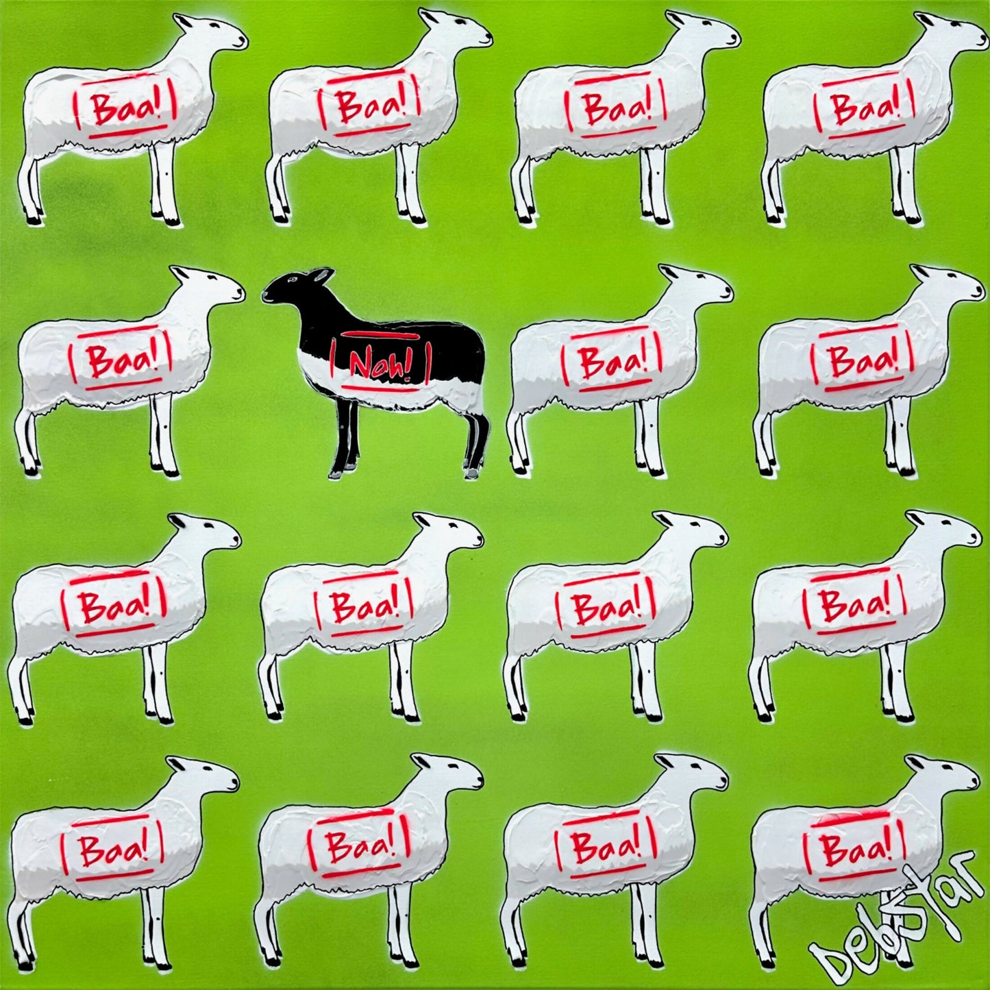 the-black-sheep-green-urban-pop-art-deborah-lang-debstar-art-canvas-1