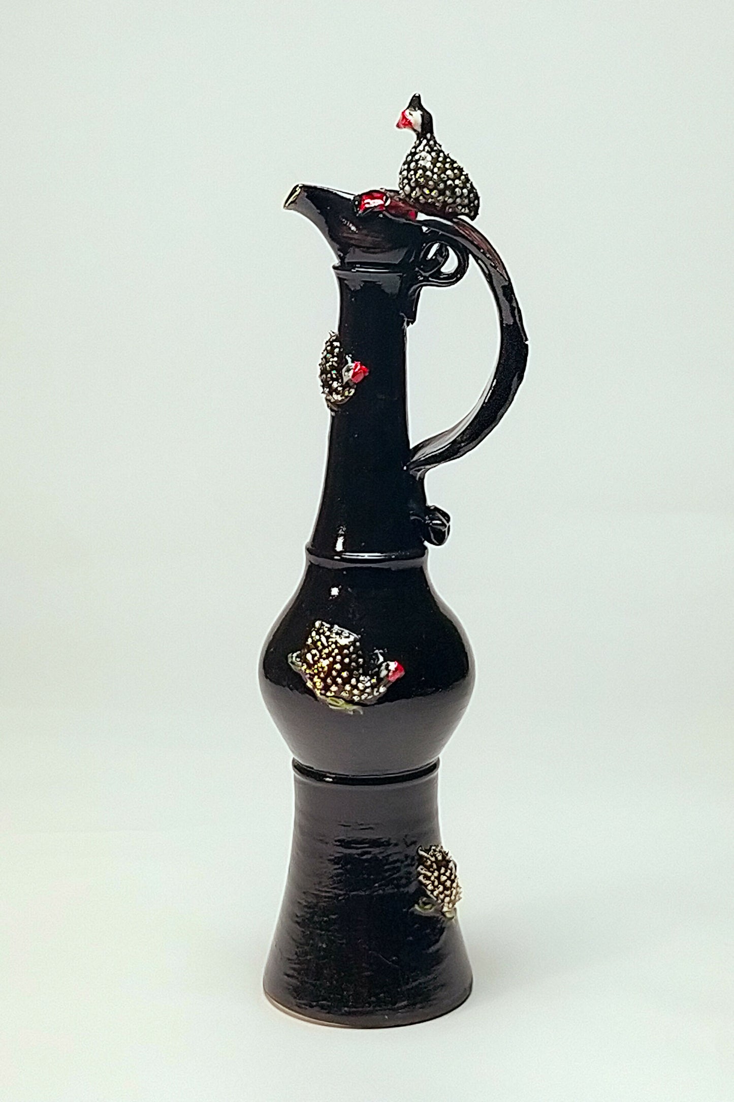 Ewer with Spotted Fowl