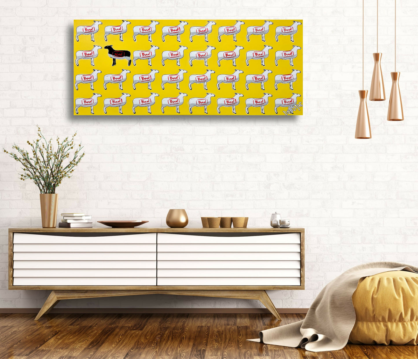the-black-sheep-yellow-urban-pop-art-deborah-lang-debstar-art-canvas-4