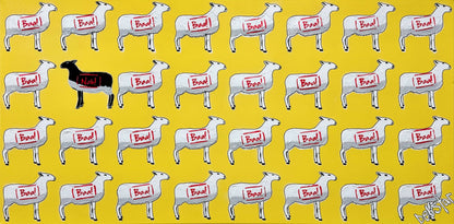 the-black-sheep-yellow-urban-pop-art-deborah-lang-debstar-art-canvas-1