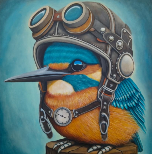 Badass Kingfisher 