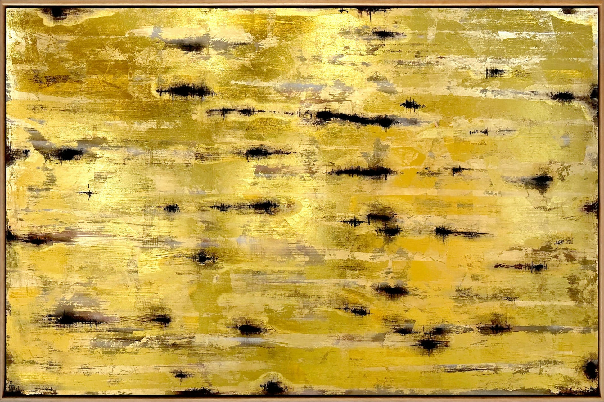 fracture-lumiere-gold-abstract-deborah-lang-art-7