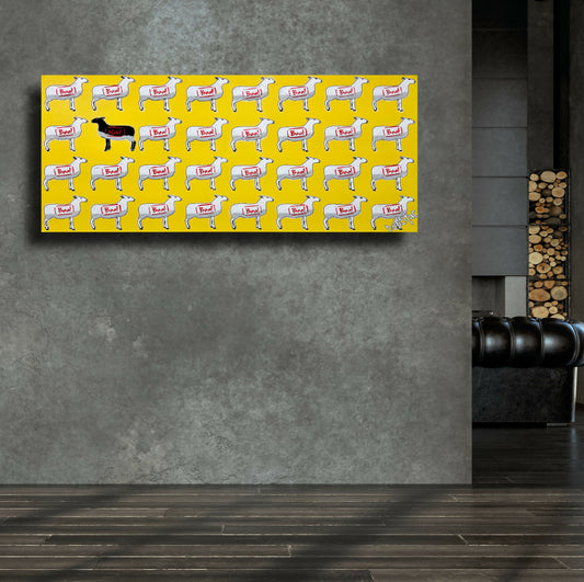 the-black-sheep-yellow-urban-pop-art-deborah-lang-debstar-art-canvas-2