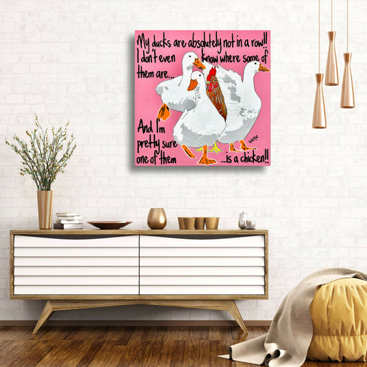 ducks-in-a-row-pink-chicken-pop-art-deborah-lang-debstar-art-urban-canvas-2