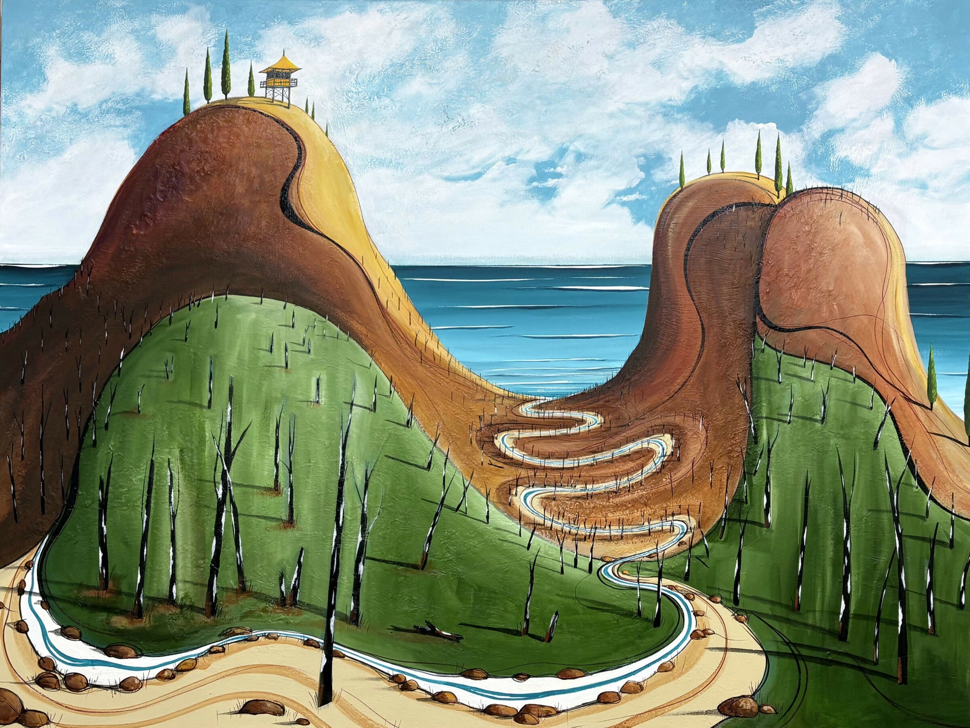 Tania-Chanter-The-Hill-Behind-The-Flags